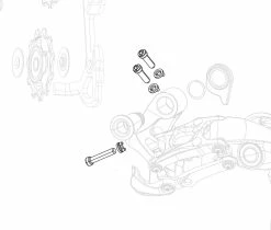 Sram X0 / X9 / X7 Schaltwerk Ersatzteil | Begrenzungs-Schrauben Kit -MTB Komponenten Verkäufe 19797 1
