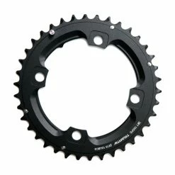 Sram X0 Kettenblatt 38 Zaehne 104 Mm Lochkreis Schwarz Mit Bolzen 10x2 Fach