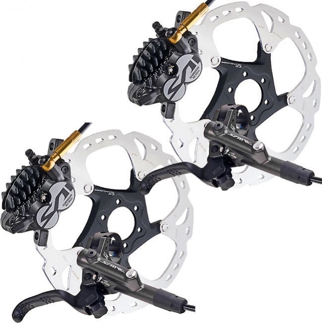 Disc Set Shimano Saint M820B Bremsen - Scheiben SMRT86 3 Disc Set Shimano Saint M820B Bremsen - Scheiben SMRT86