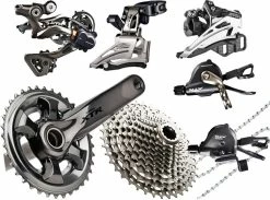 Shimano XTR 9000 Race Gruppe 11 X 2 Fach Ohne Bremsen