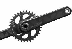 Sram XX1 Eagle Kurbel BB30 Cannondale AI DM 30 Zaehne Schwarz 175 Mm