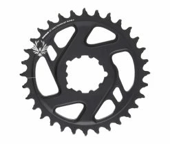 Sram GX Eagle X-Sync 2 Kettenblatt Direkt Mount Offset 6 Grad Schwarz 30 Zaehne