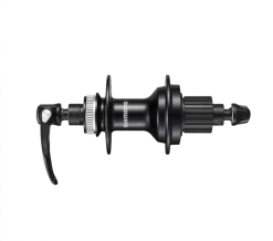 Shimano Nabe FH-MT500 Hinterrad Disc Centerlock 10x135mm Schwarz 36 Loch Rotor Micro Spline