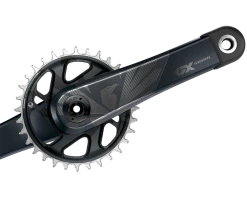 Sram GX Eagle Carbon Kurbel DUB 32 Zaehne Boost148 Schwarz 175 Mm