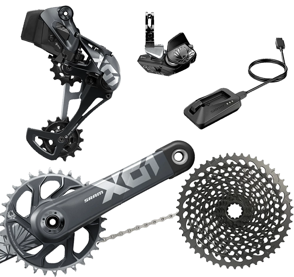 Sram X01 Eagle AXS ETap Gruppe DUB Lunar 12x1 Fach