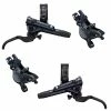 Disc Set Shimano SLX Scheibenbremsen M7100 I-Spec EV Schwarz 2 Kolben Vorder- + Hinterrad -MTB Komponenten Verkäufe 54056 0 Scheibenbremseset Shimano SLX Discbrake IM7100
