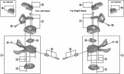 Shimano SLX SL-M7000 Schalthebel Ersatzteil | Abdeckkappe Schaltzug Nr 4 -MTB Komponenten Verkäufe 55822 1