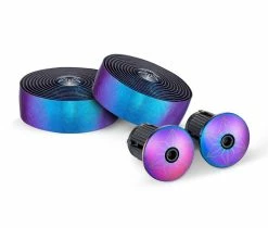 Supacaz Bling Lenkerband Oil Slick + Oil Slick Plugz