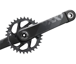 Sram XX1 Eagle Kurbel DUB Wide Boost DM 32 Zaehne Lunar 170 Mm